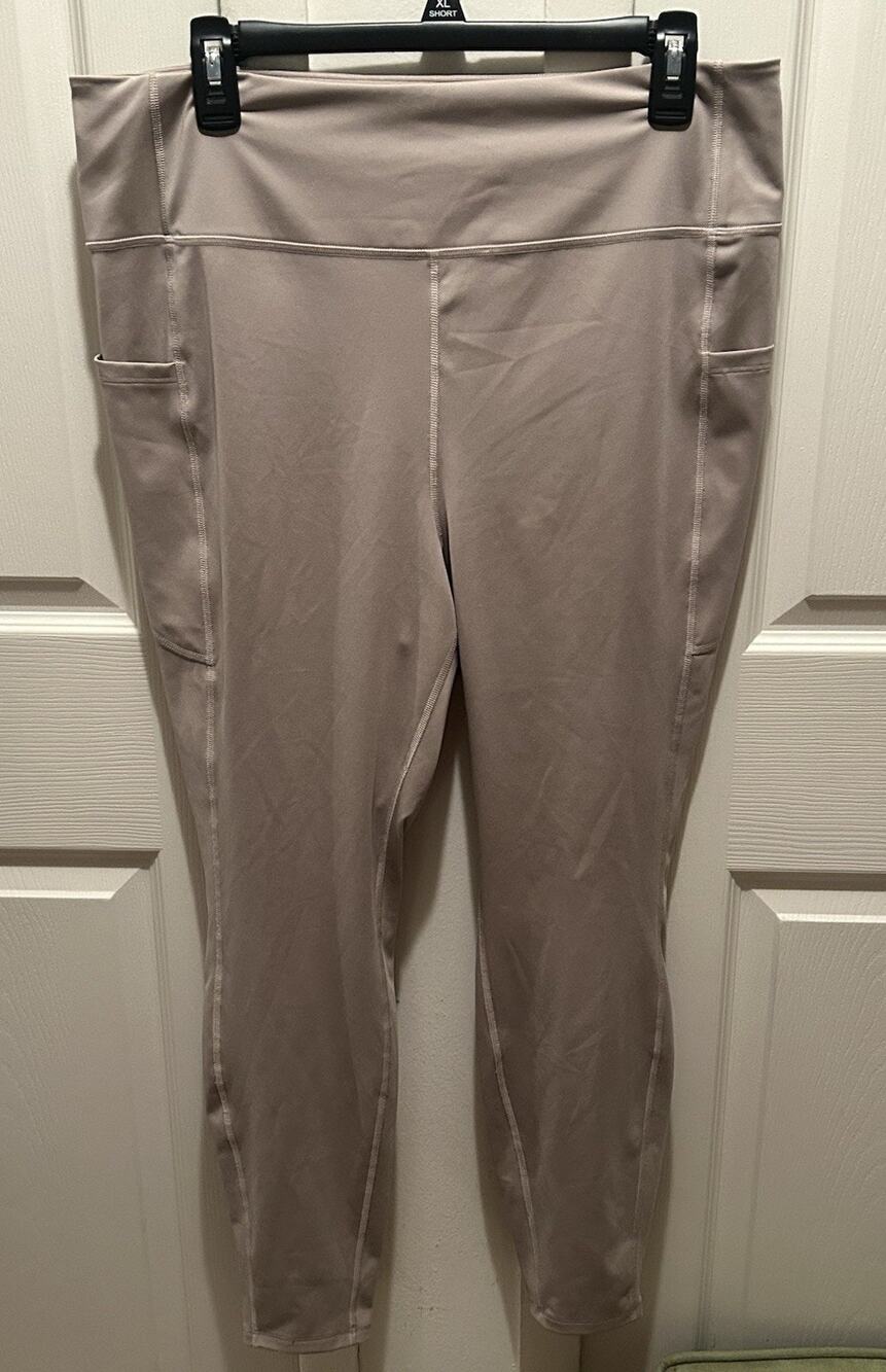 H&M Move Seamless Training Leggings Beige XXL SIZE
